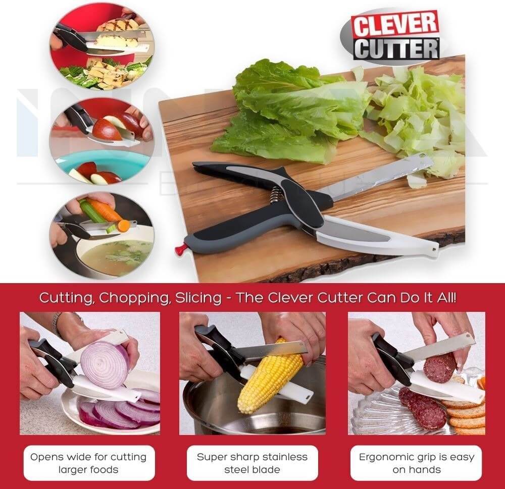 Kitchen Cutter 2-in-1 Food Cutter Scissors | Kitchen Shears for Household