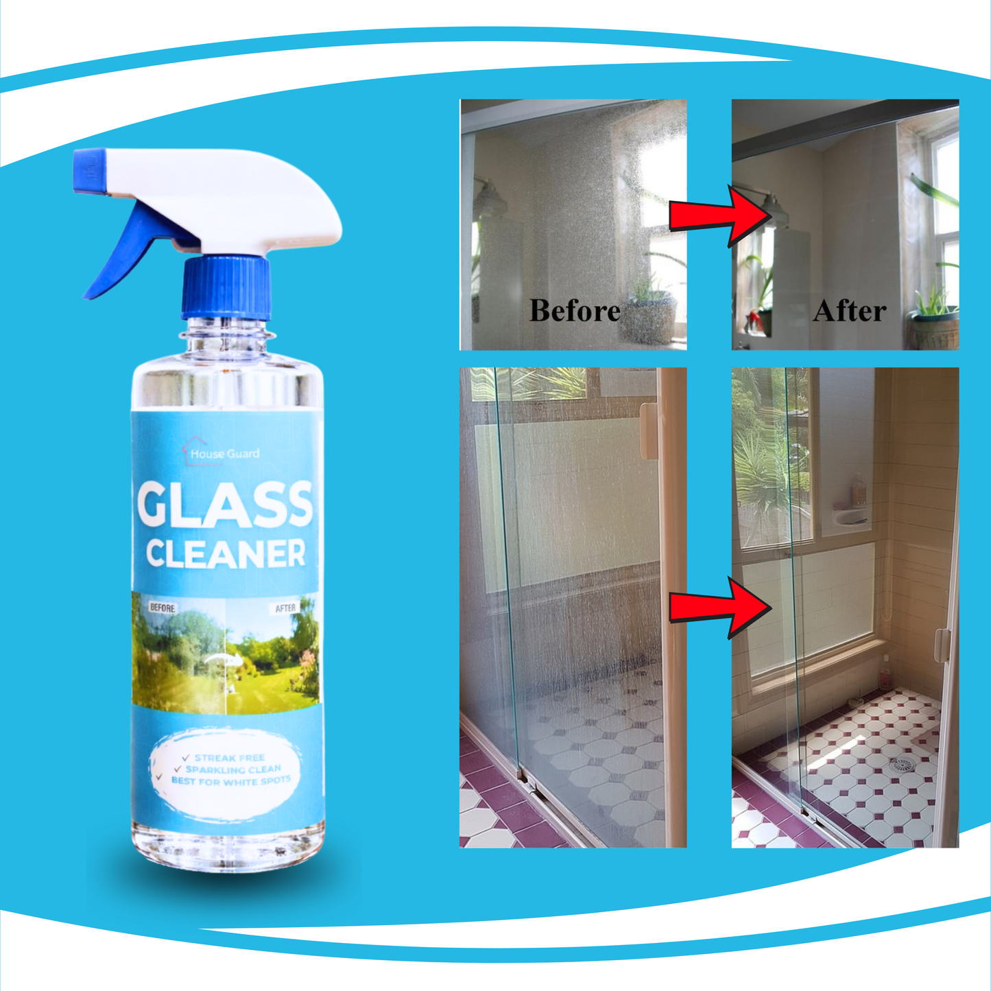 Houseguard Glass Cleaner - 500ml