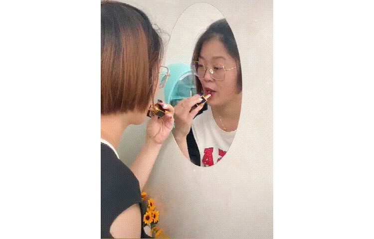 Self Adhesive Flexible Oval Acrylic Mirror