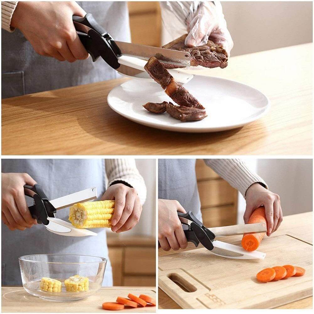 Kitchen Cutter 2-in-1 Food Cutter Scissors | Kitchen Shears for Household