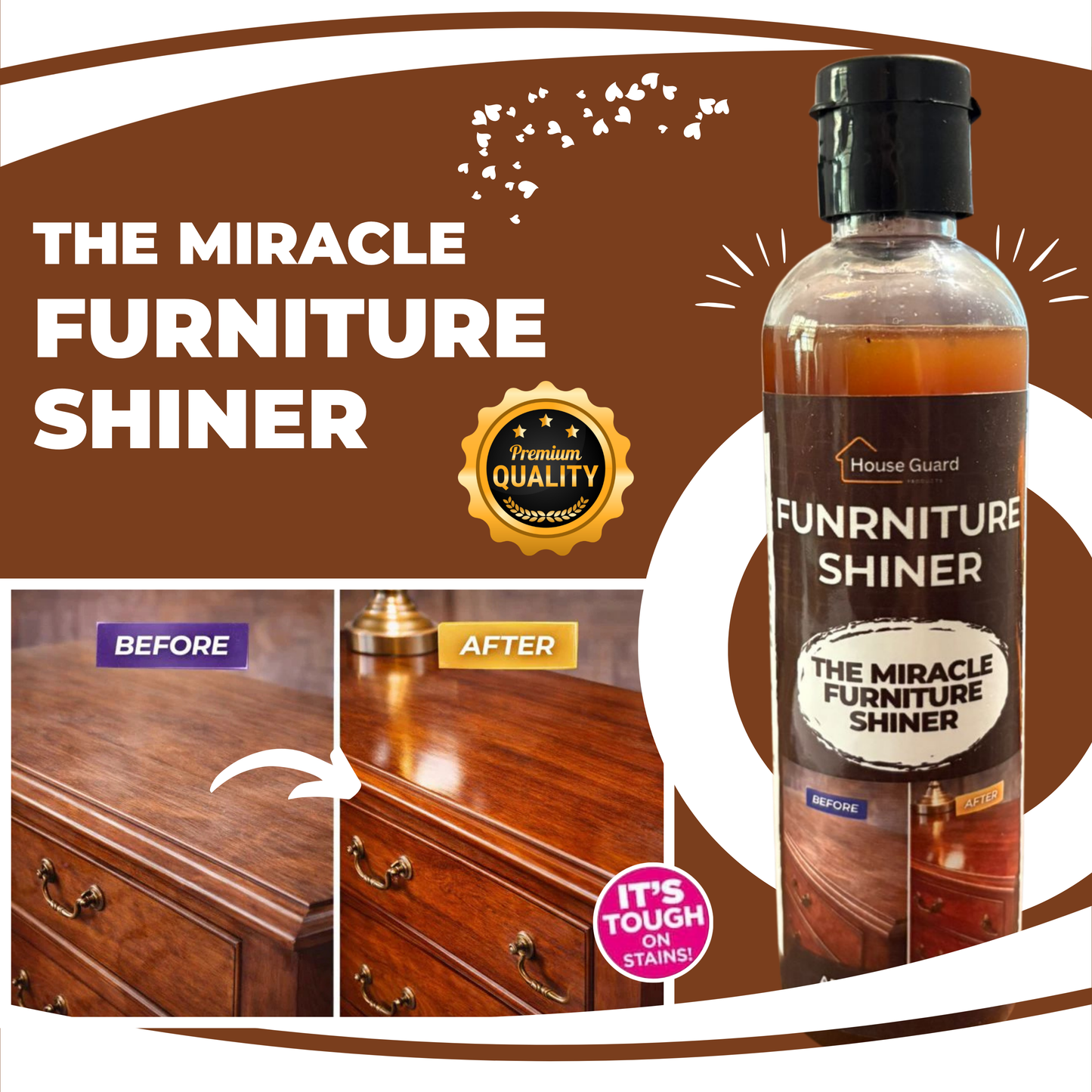 Houseguard Furniture Shiner - 250ml