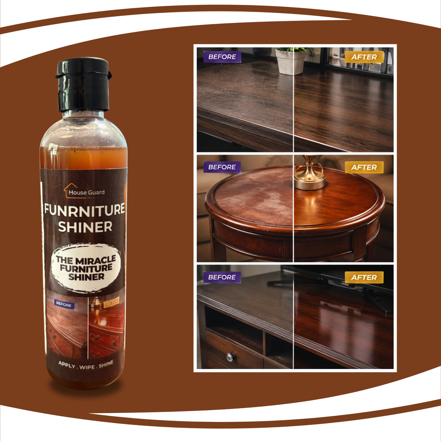 Houseguard Furniture Shiner - 250ml