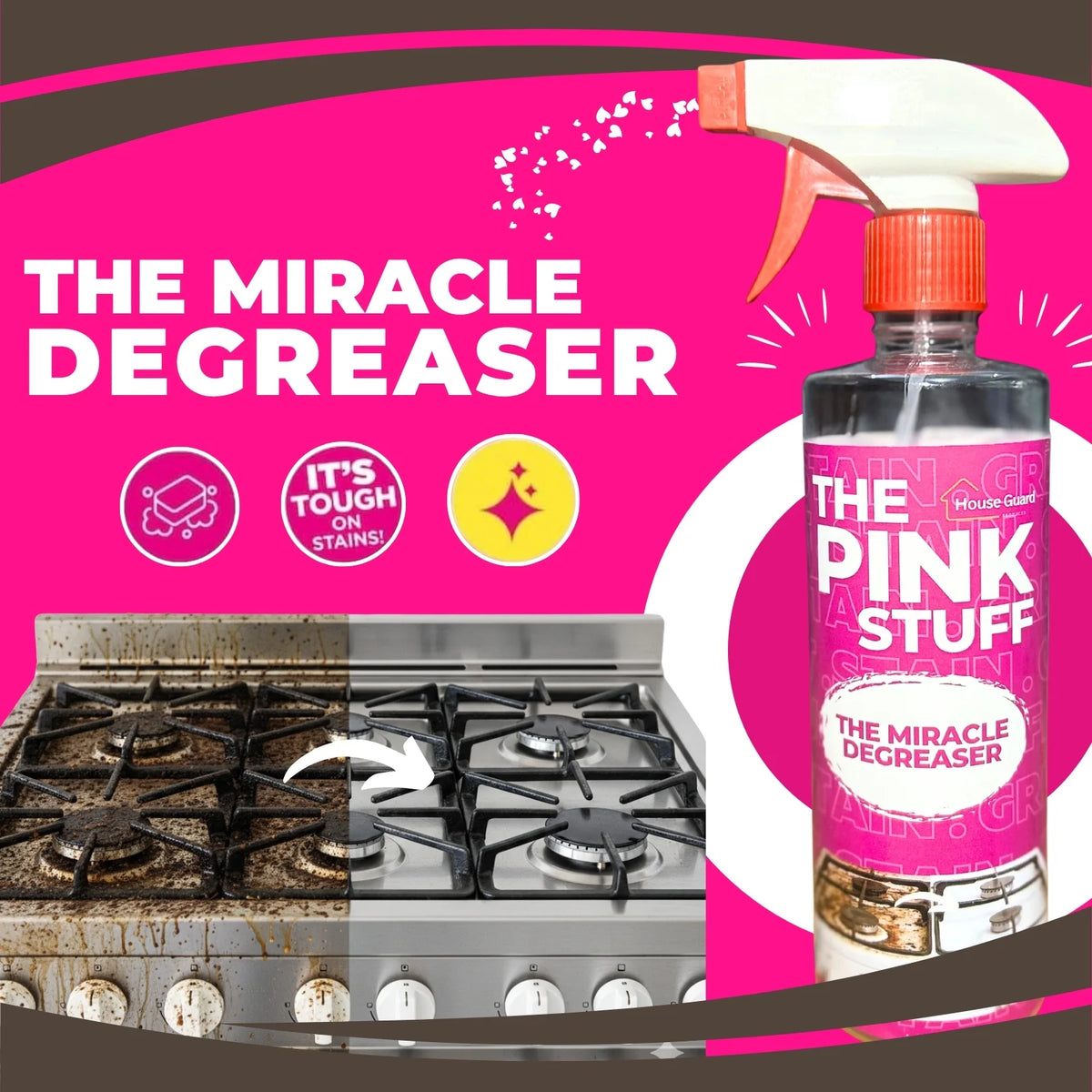 Kitchen Degreaser - The Pink Stuff 500ml