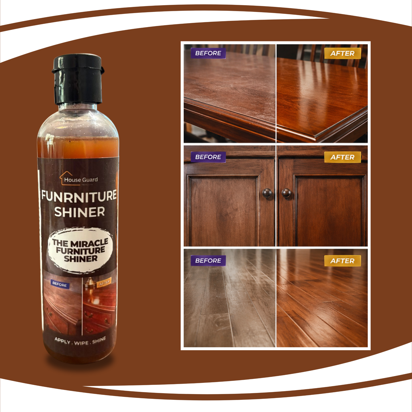 Houseguard Furniture Shiner - 250ml