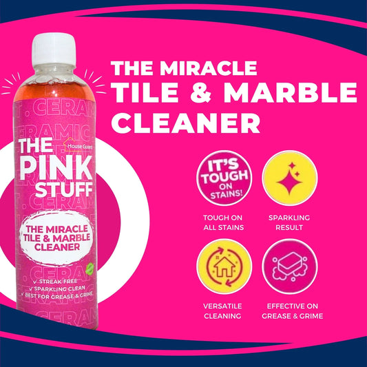 Tile and Marble Cleaner- THE PINK STUFF 400ml