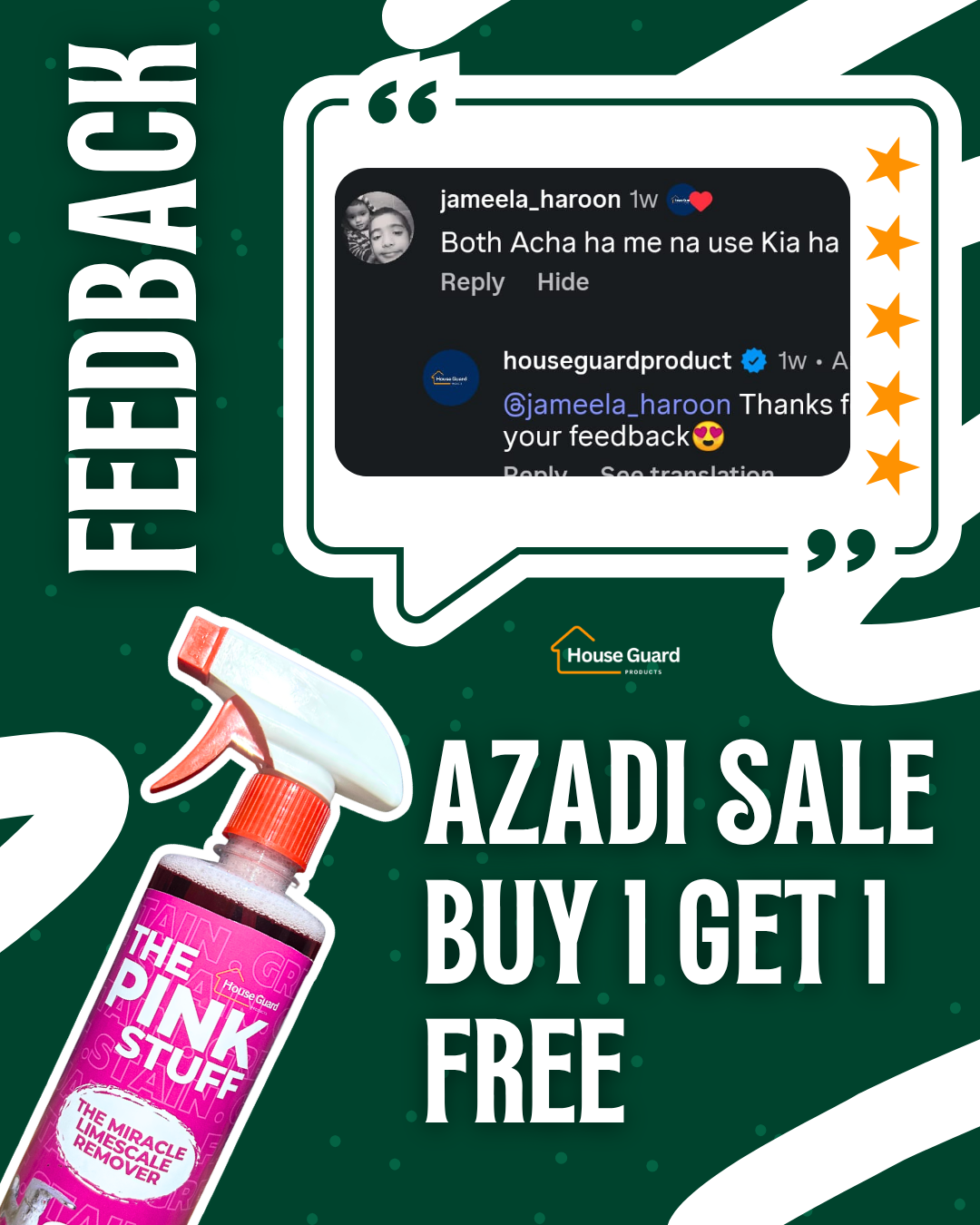 Limescale and Metal Stain Remover - AZADI SALE