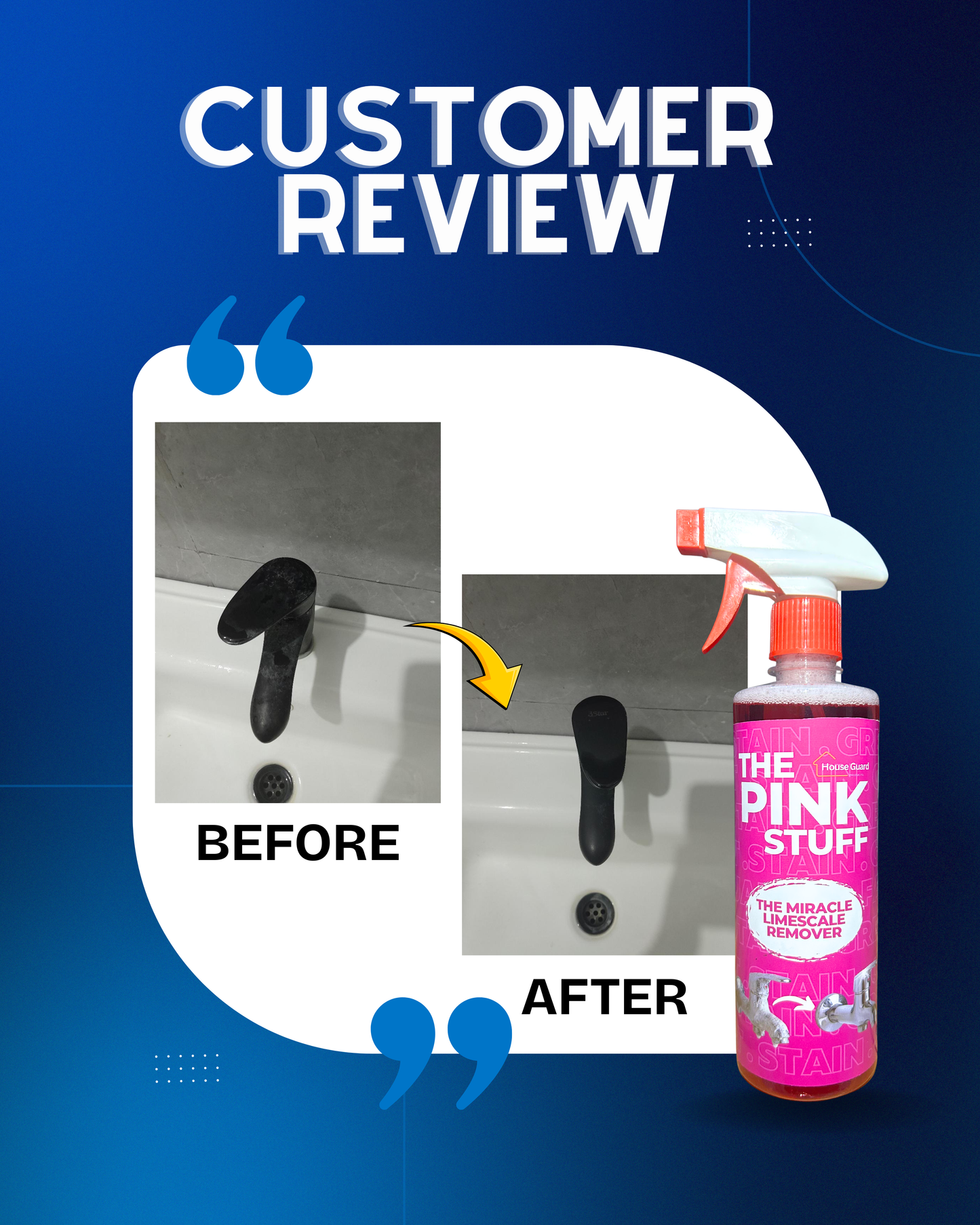 Limescale and Metal Stain Remover - The Pink Stuff 500 ml