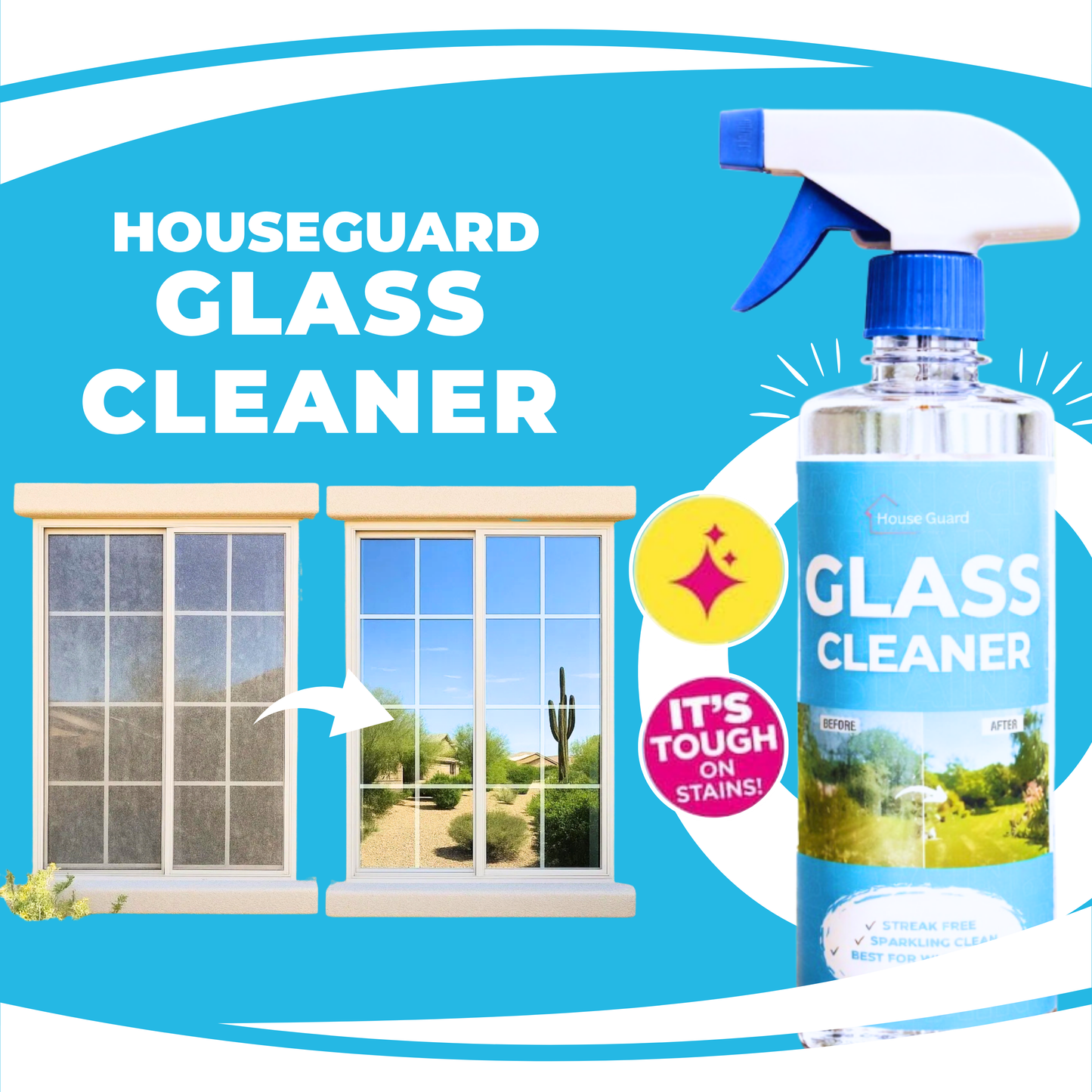 Houseguard Glass Cleaner - 500ml