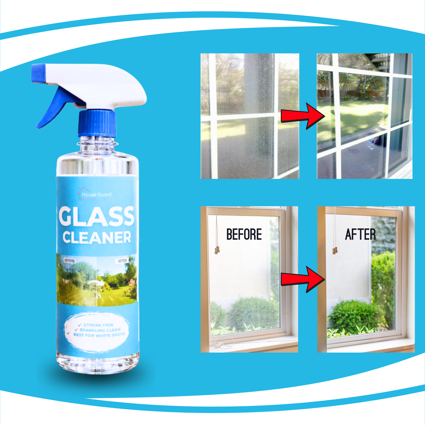Houseguard Glass Cleaner - 500ml