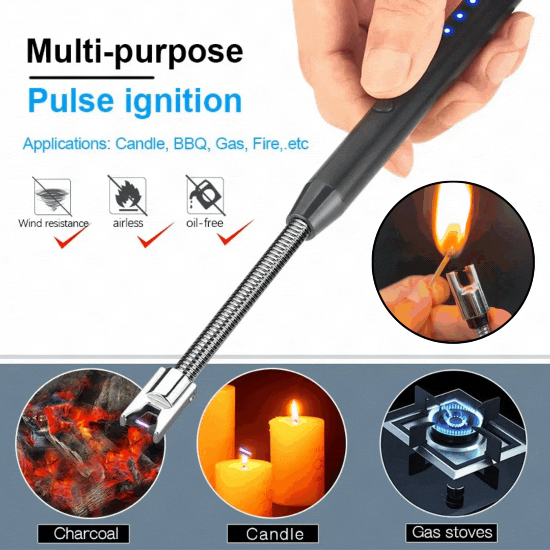 Rechargeable Flameless Arc Lighter Flexible – Houseguard