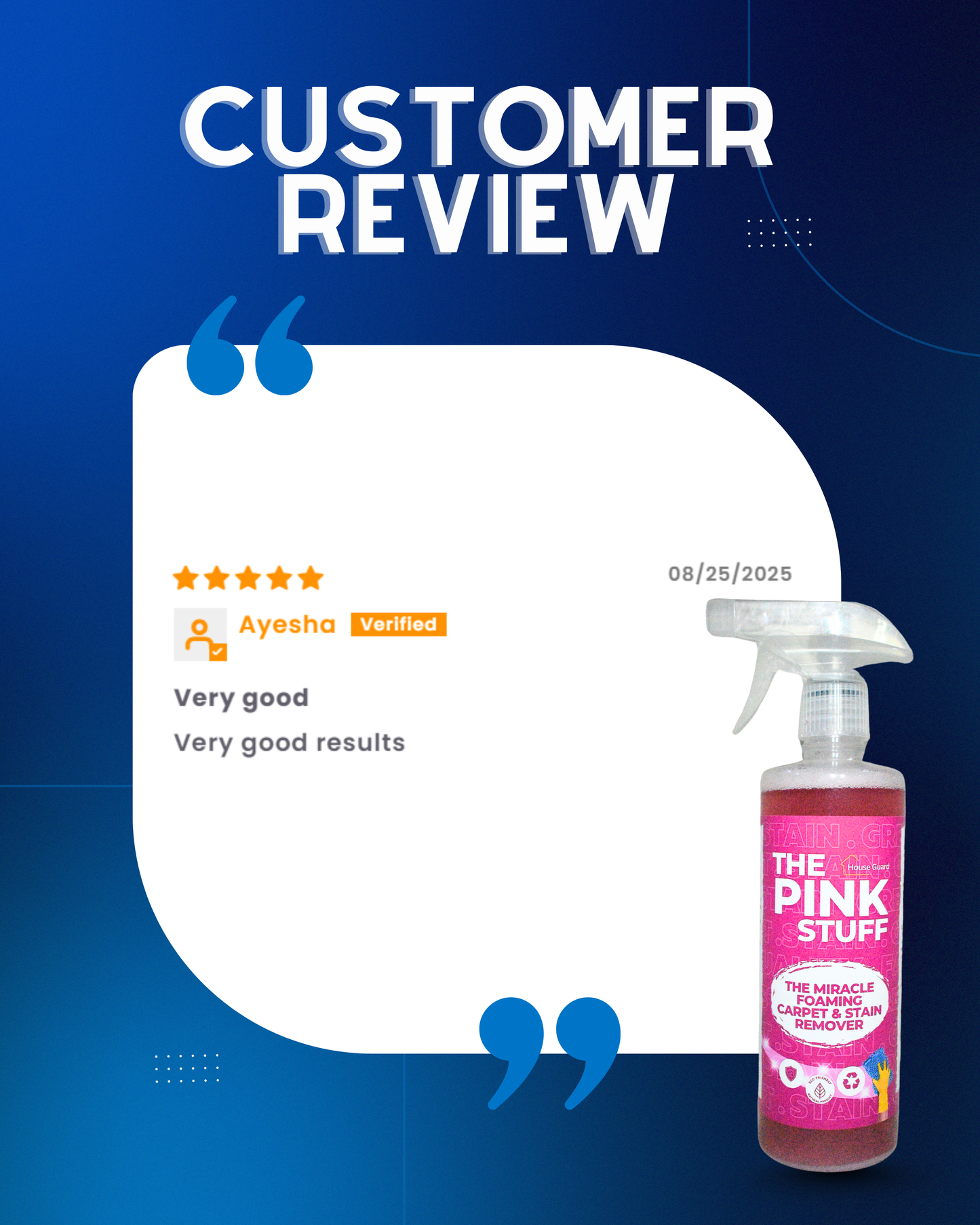 Sofa & Carpet Stain Remover - The Pink Stuff 500ml