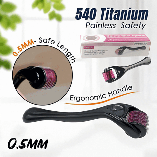 Derma Roller Titanium Micro Needle Drs 540 Pins